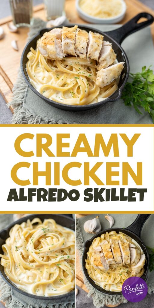Creamy Chicken Alfredo Skillet