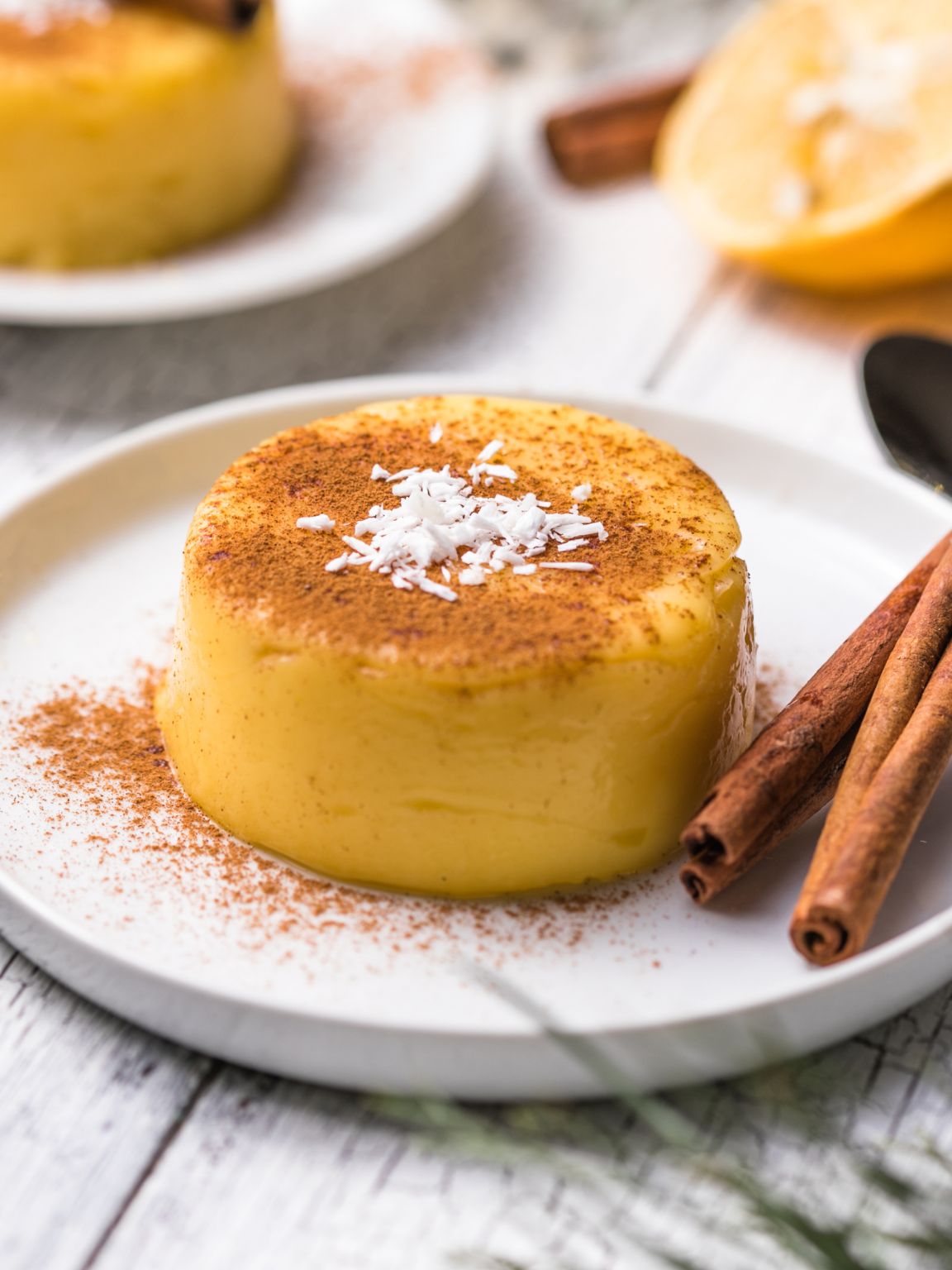 Sunshine Citrus & Cinnamon Flan