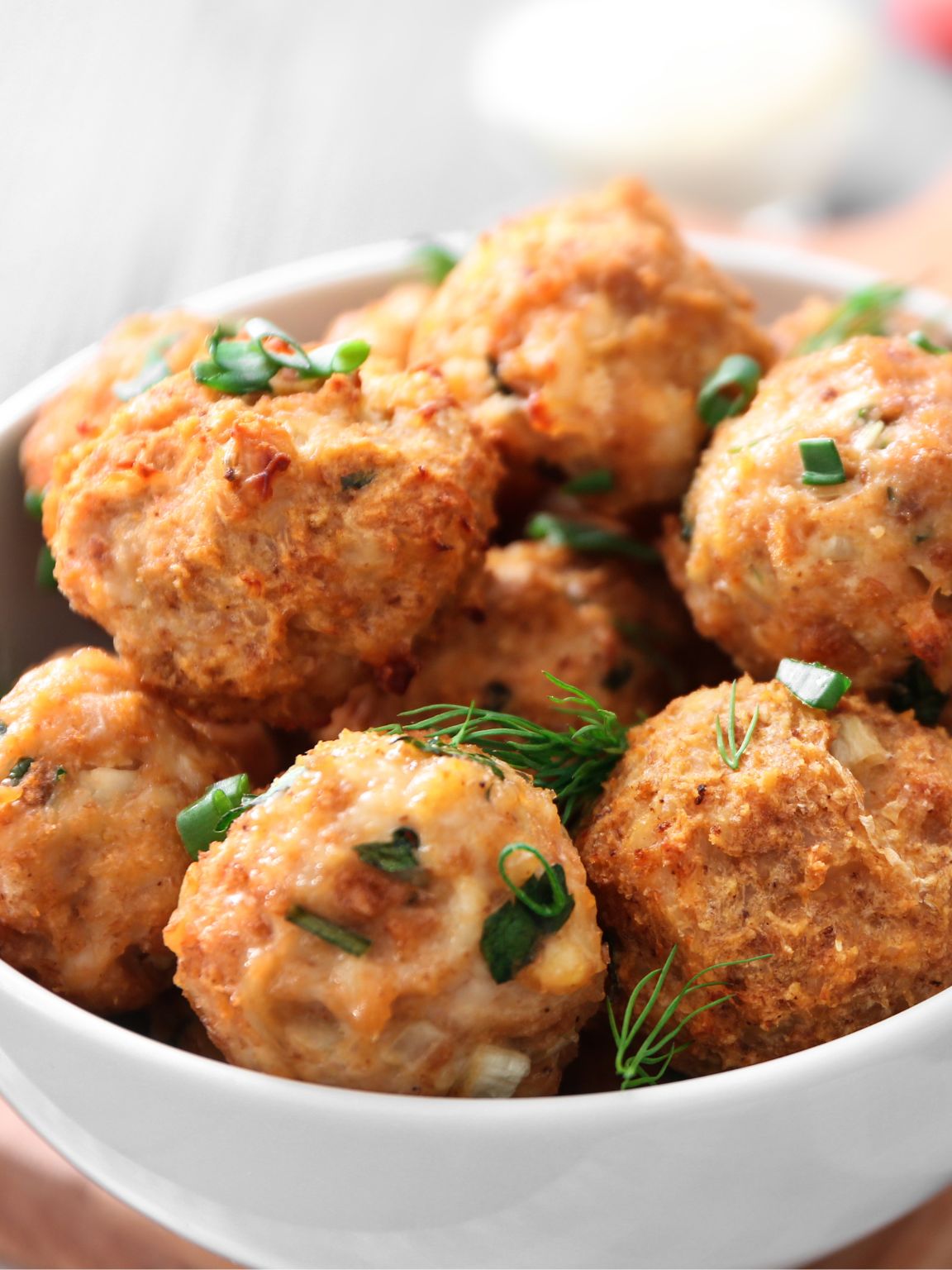 Air Fryer Healthy Turkey Meatballs
