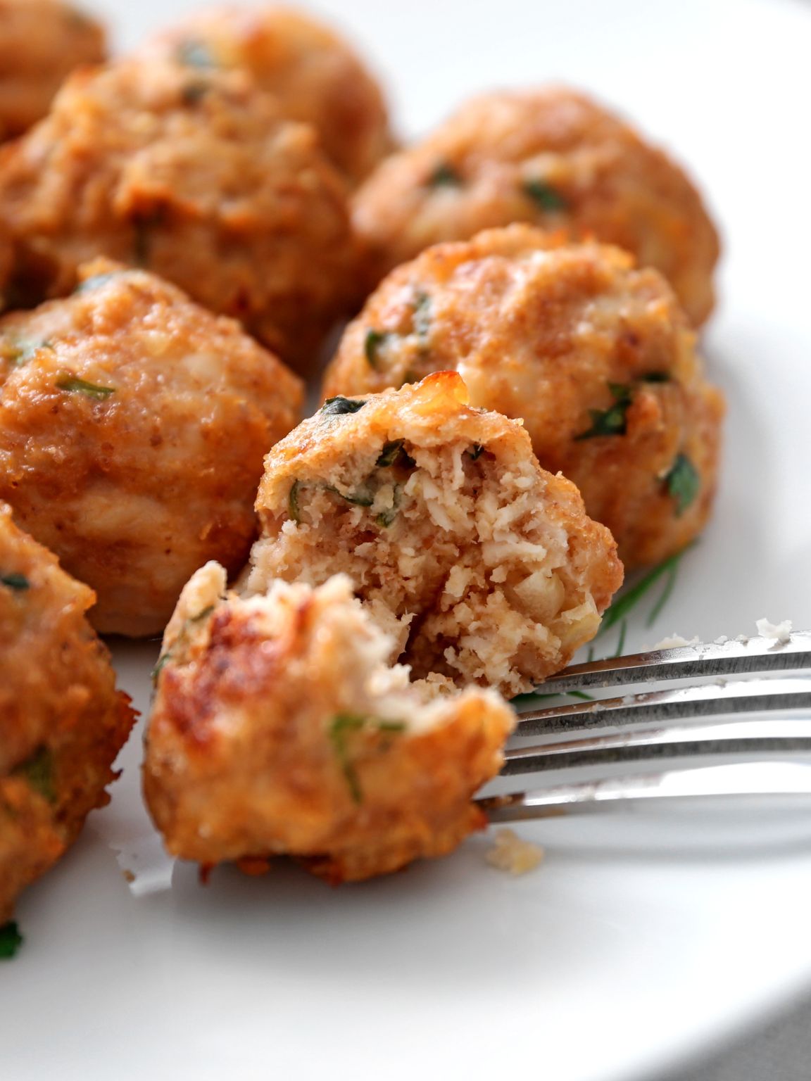 Air Fryer Healthy Turkey Meatballs