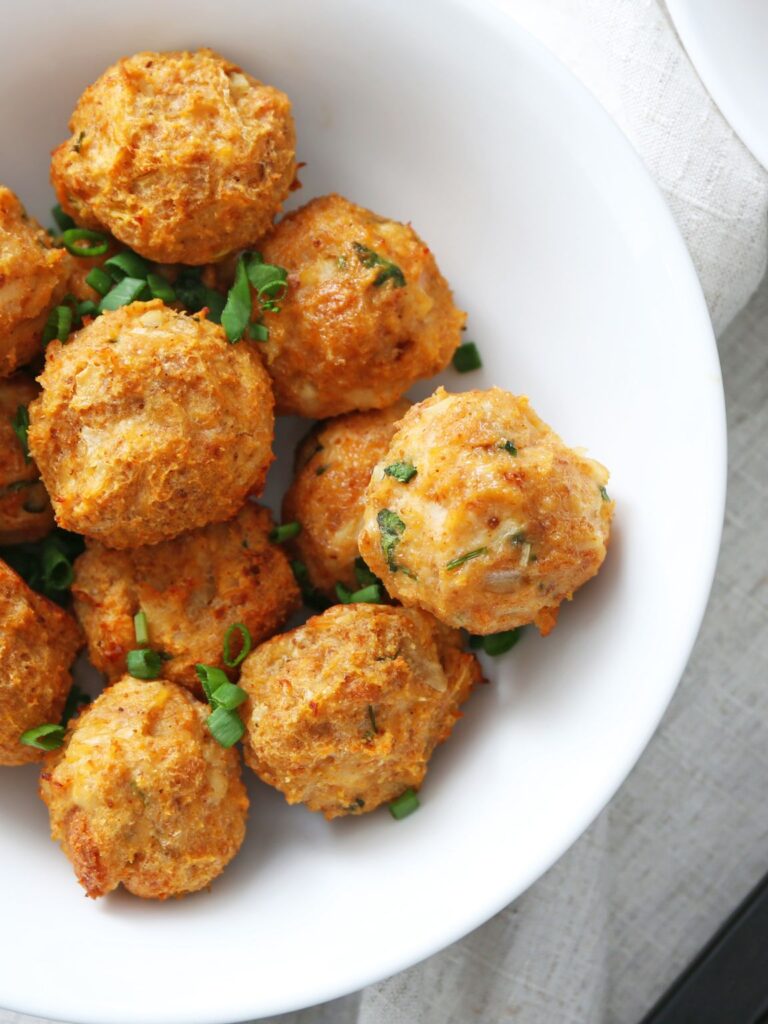Air Fryer Healthy Turkey Meatballs