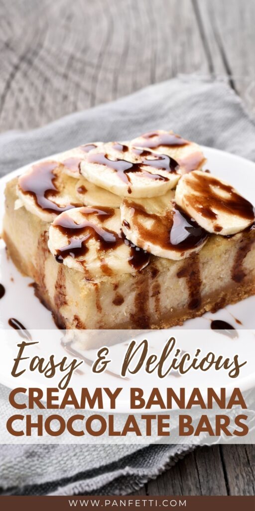 Banana Chocolate Cheesecake Bars Recipe