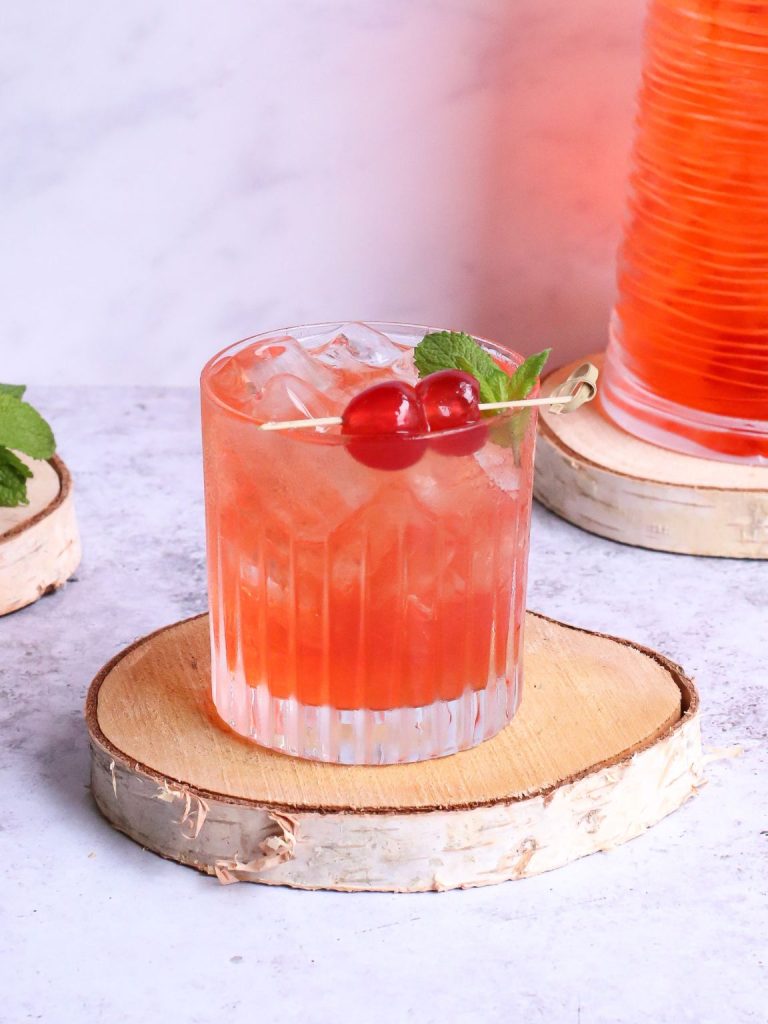Cherry Citrus Mocktail Punch