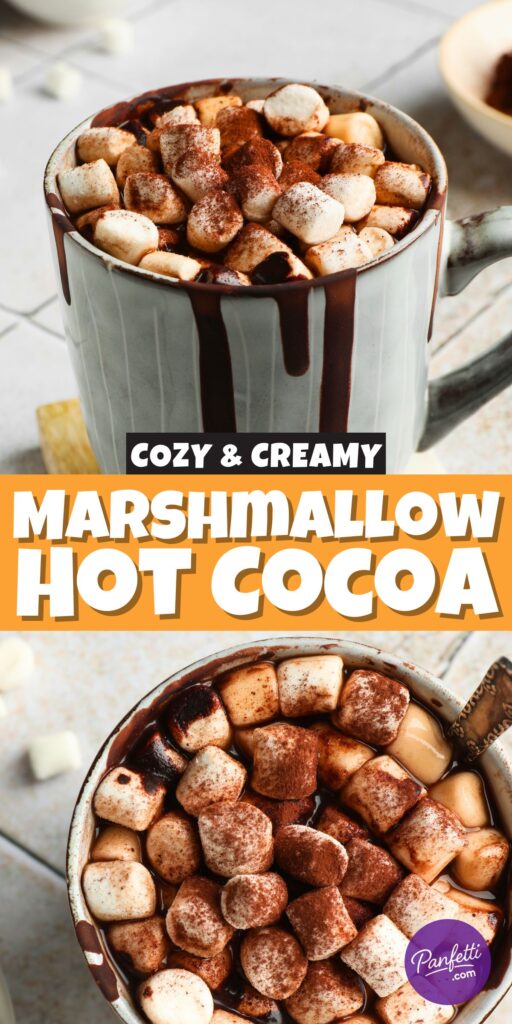 Creamy Hot Cocoa with Marshmallow Mountain Recipe