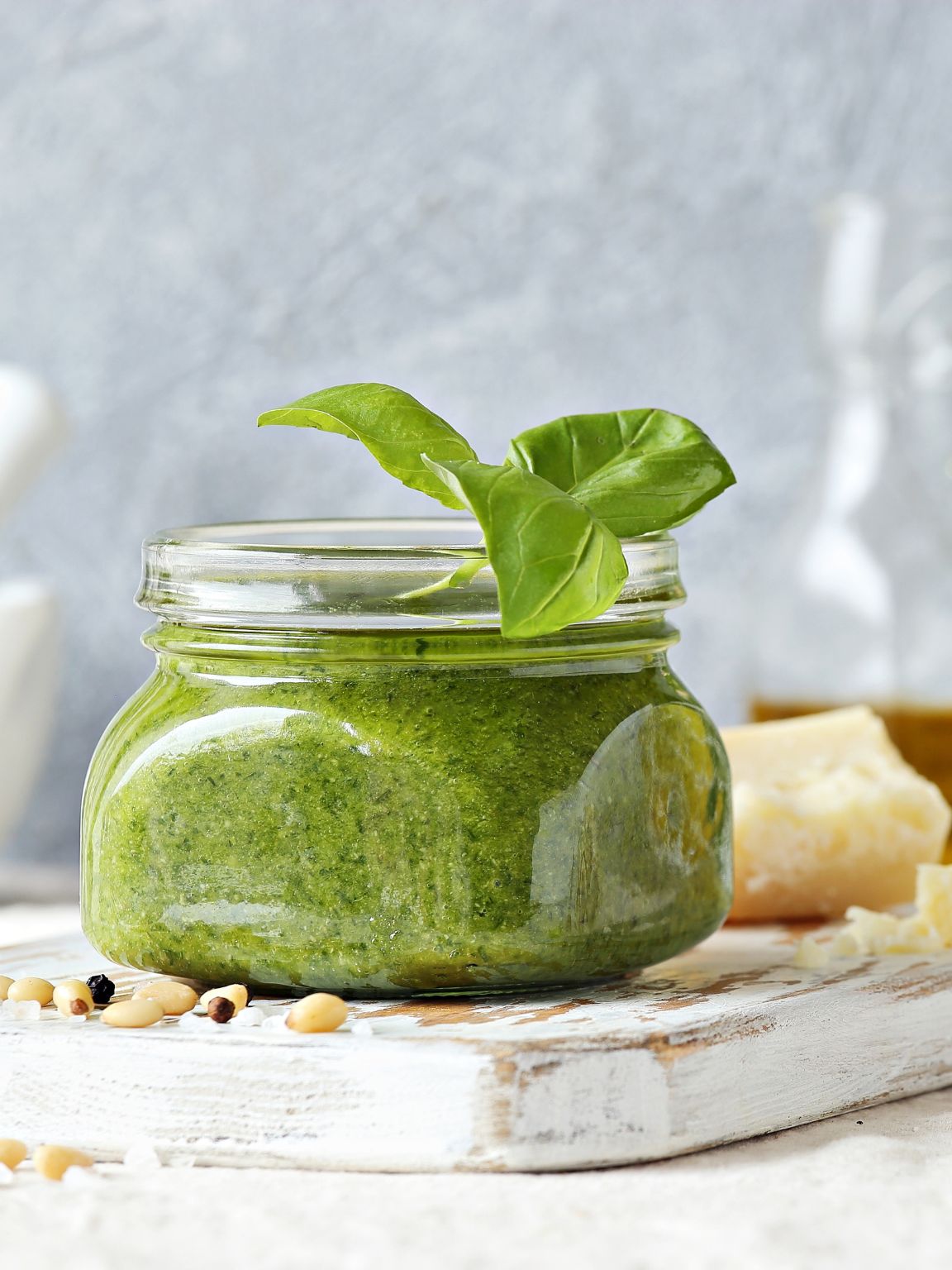 Easy Homemade Basil Pesto