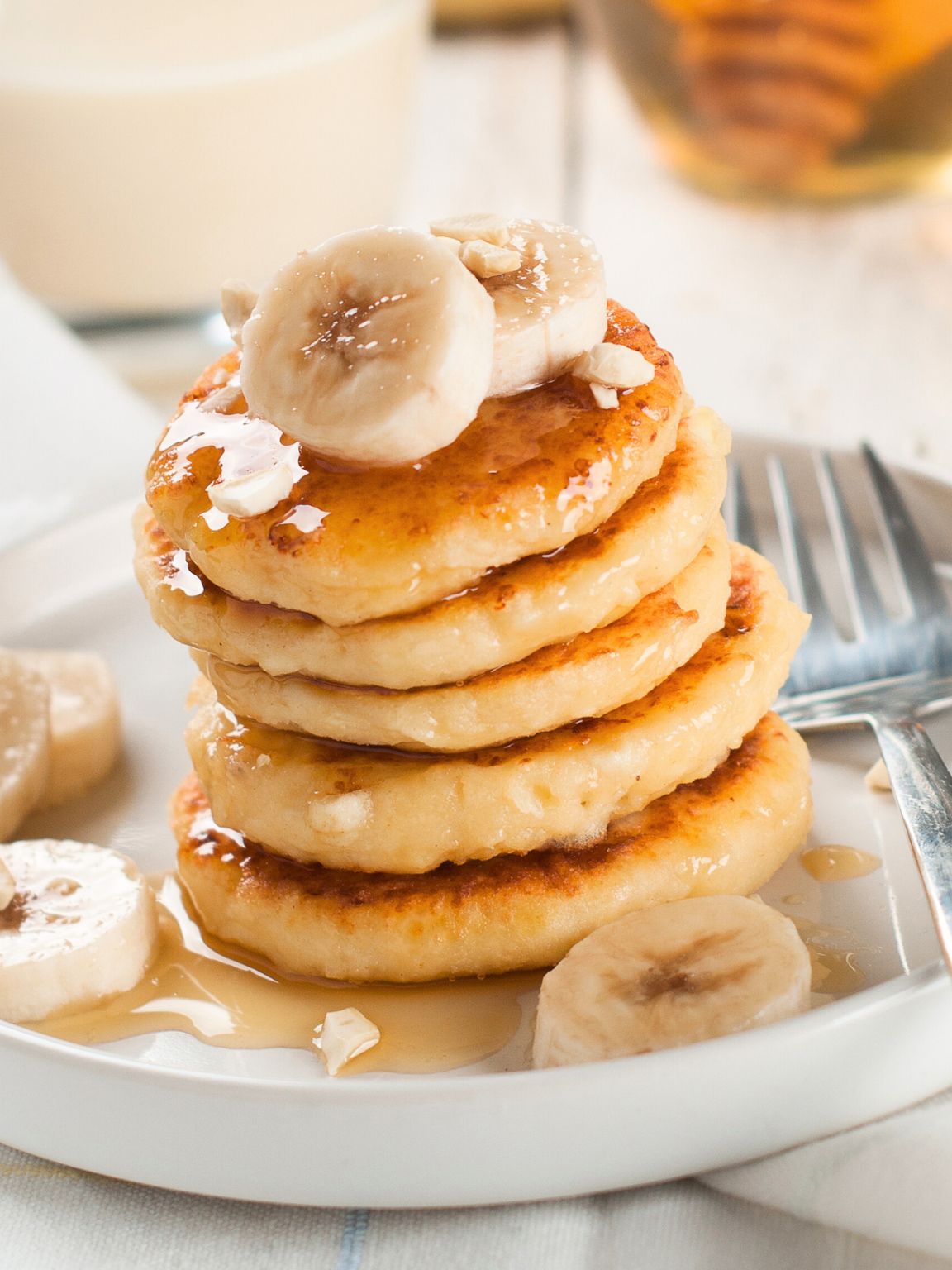 Flourless Cottage Cheese Pancakes