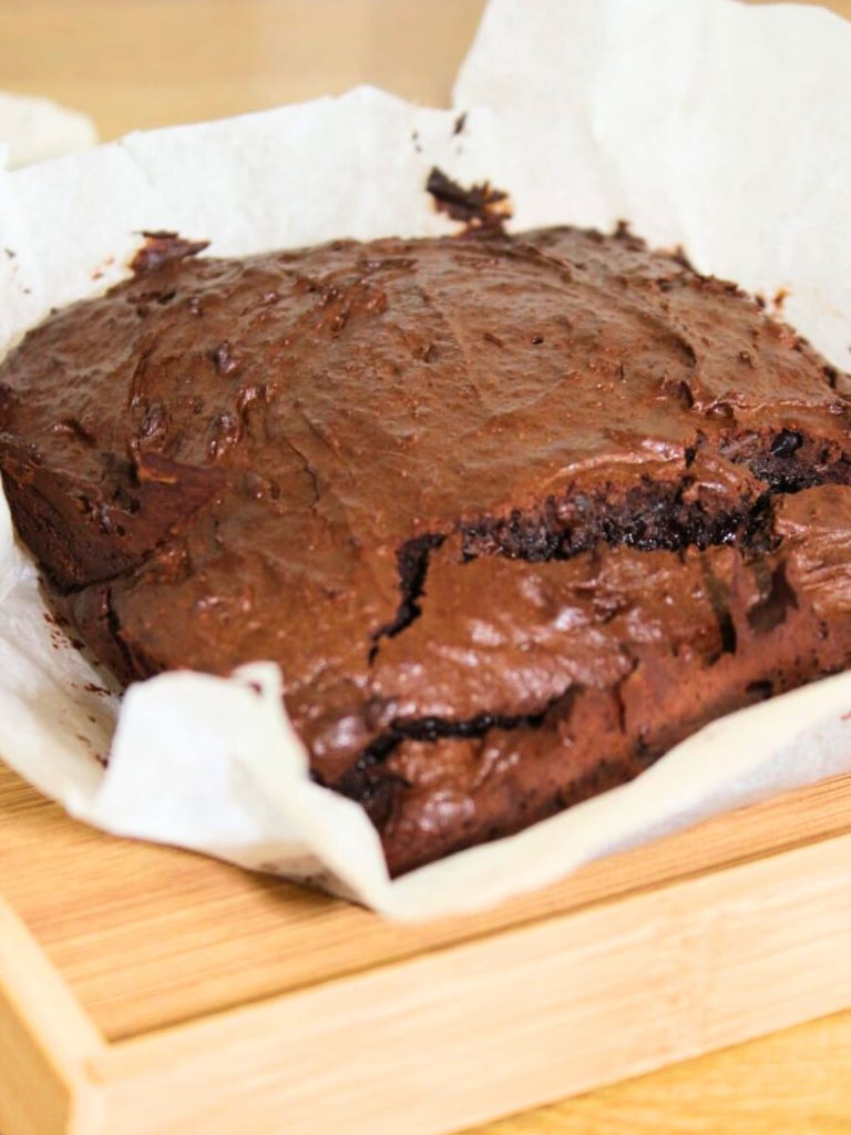Fudgy Healthy Brownies in the Air Fryer