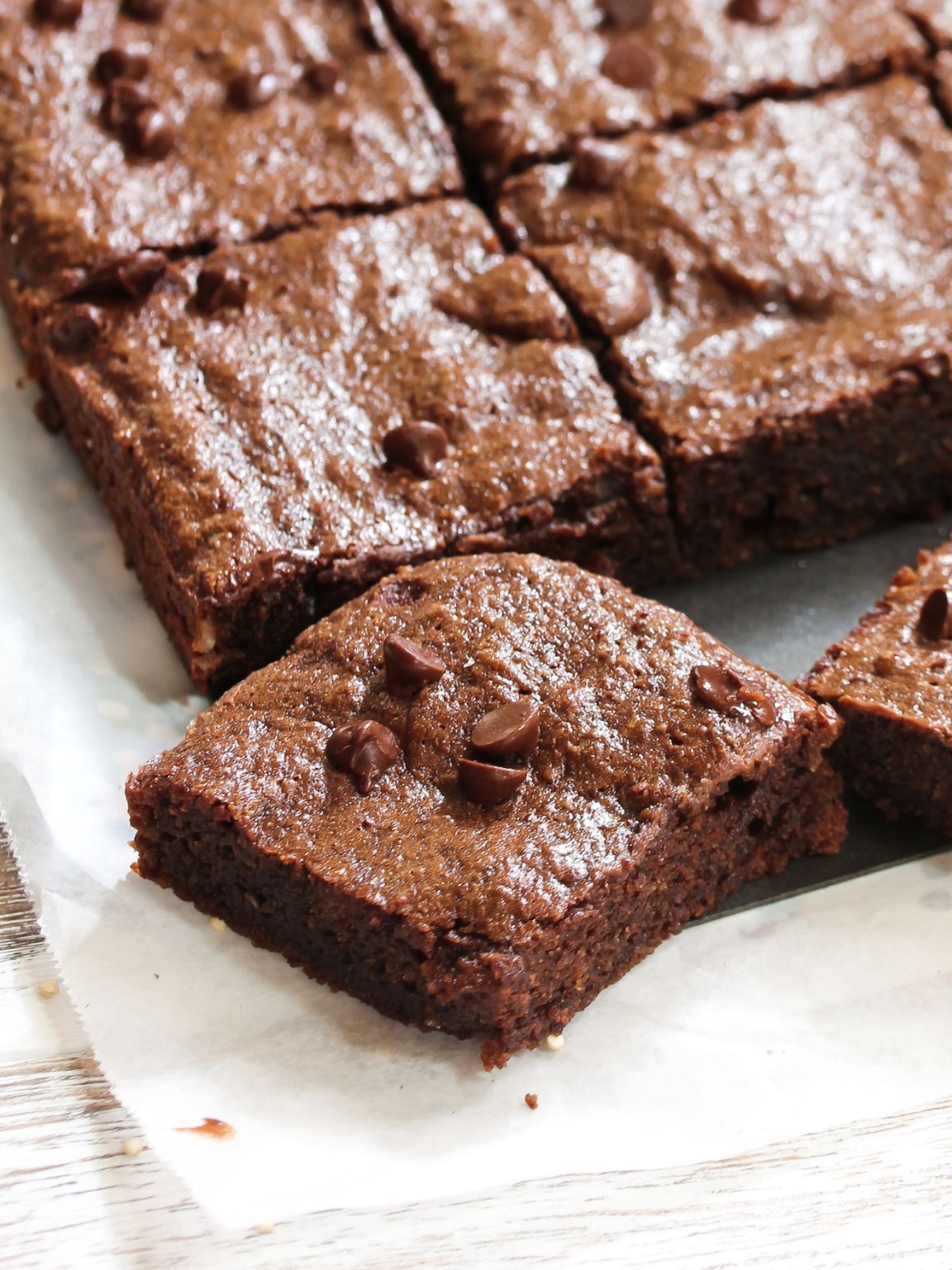 High Protein Cottage Cheese Brownies