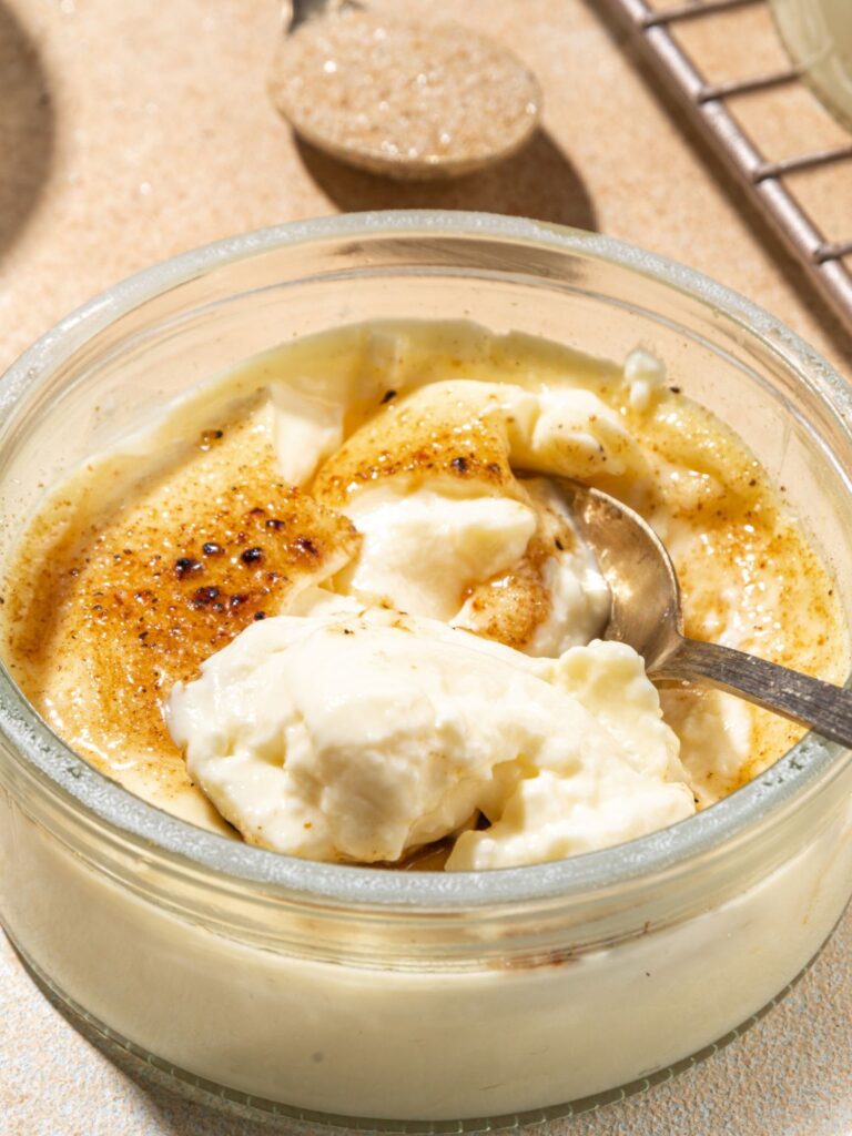Low Carb Vanilla Crème Brûlée
