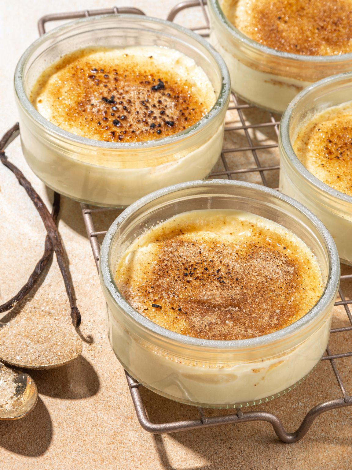 Low Carb Vanilla Creme Brulee