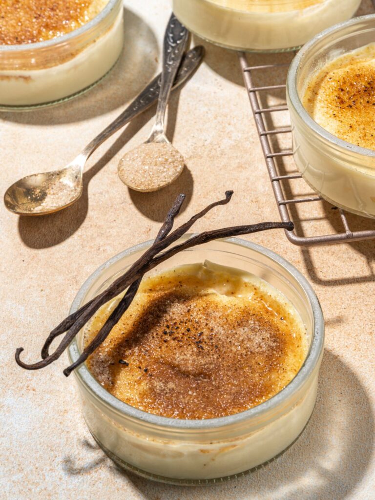 Low Carb Vanilla Crème Brûlée