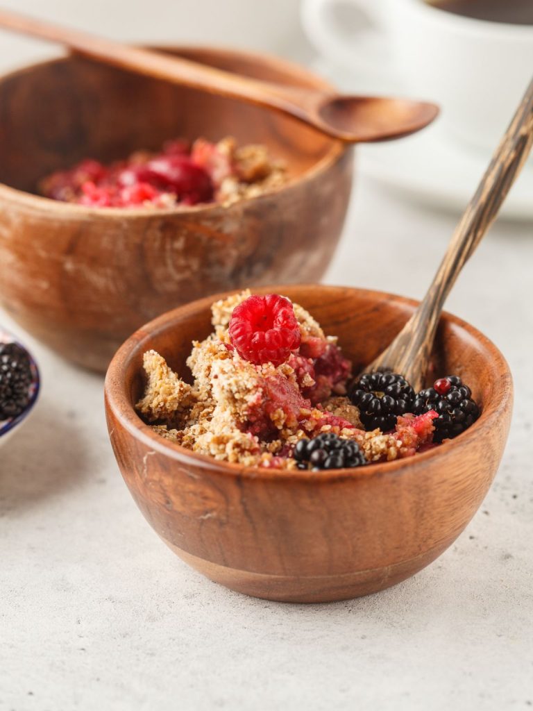 Mixed Berry Oat Crumble