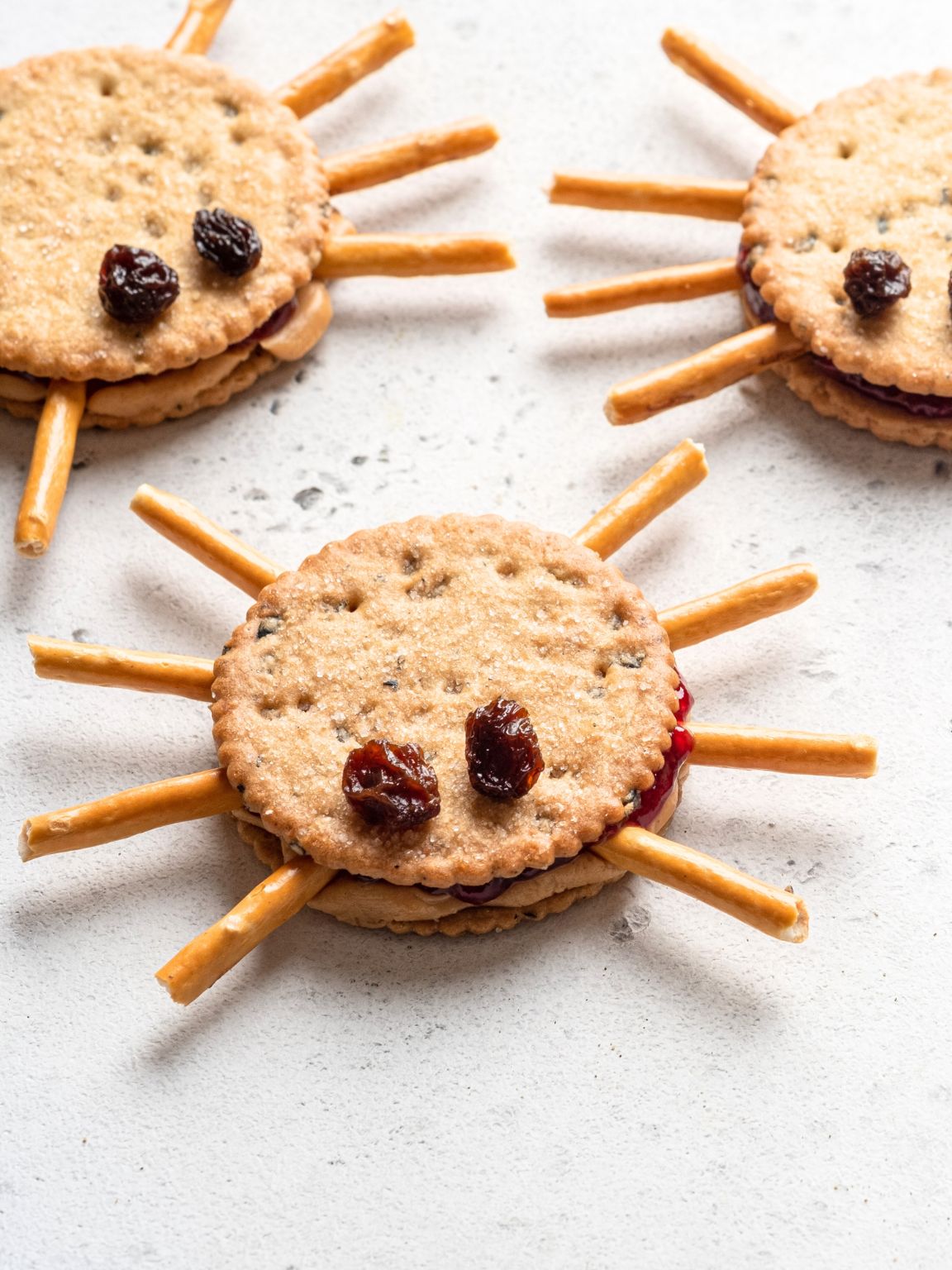 No-Bake Halloween Spider Cookies