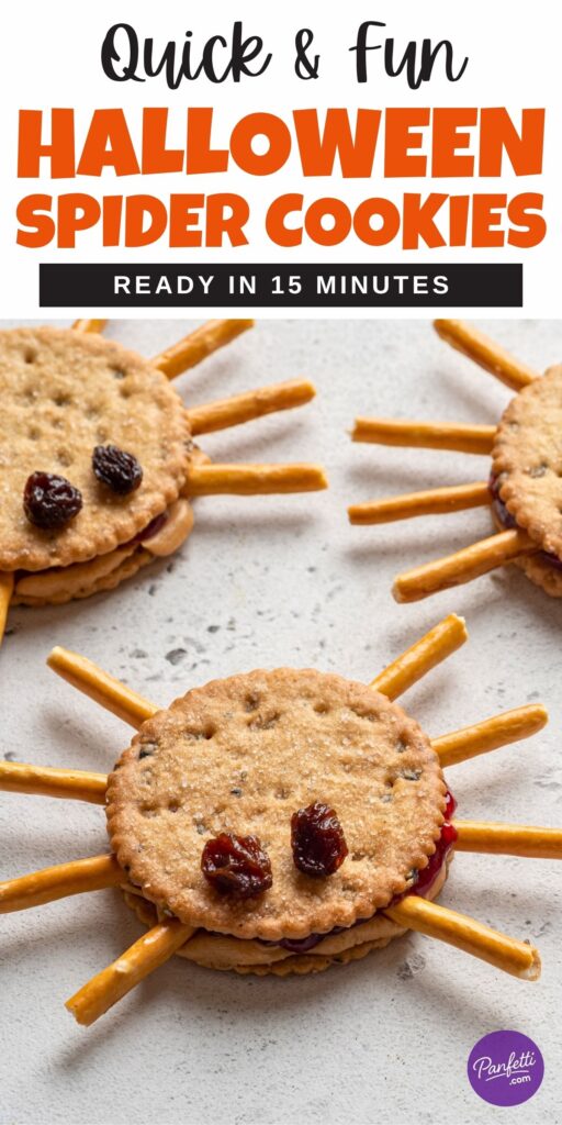 No-Bake Halloween Spider Cookies Recipe