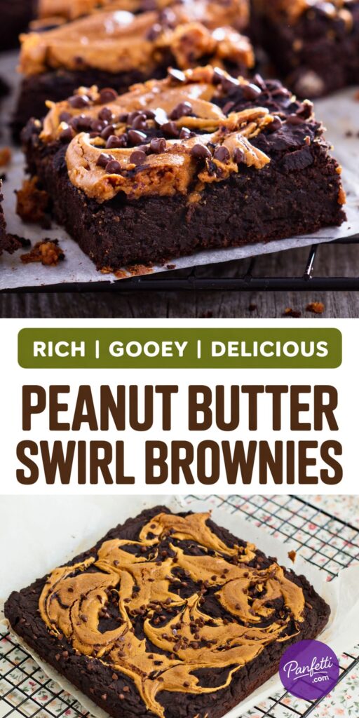 Peanut Butter Swirl Brownies Recipe
