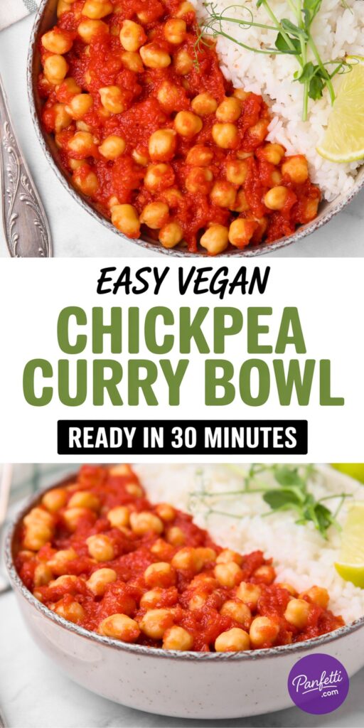 Power Chickpea Curry Bowl Recipe
