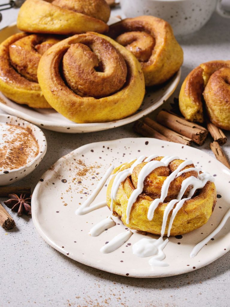 Pumpkin Cinnamon Rolls