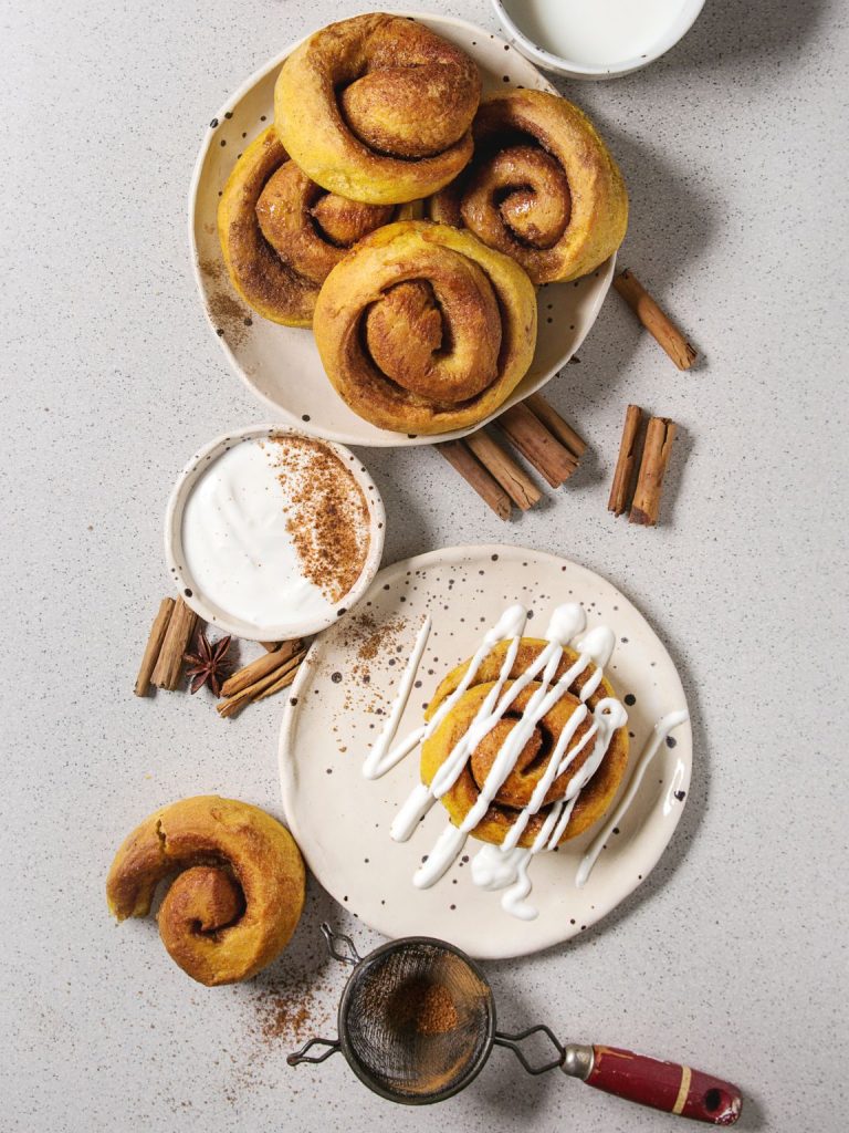 Pumpkin Cinnamon Rolls