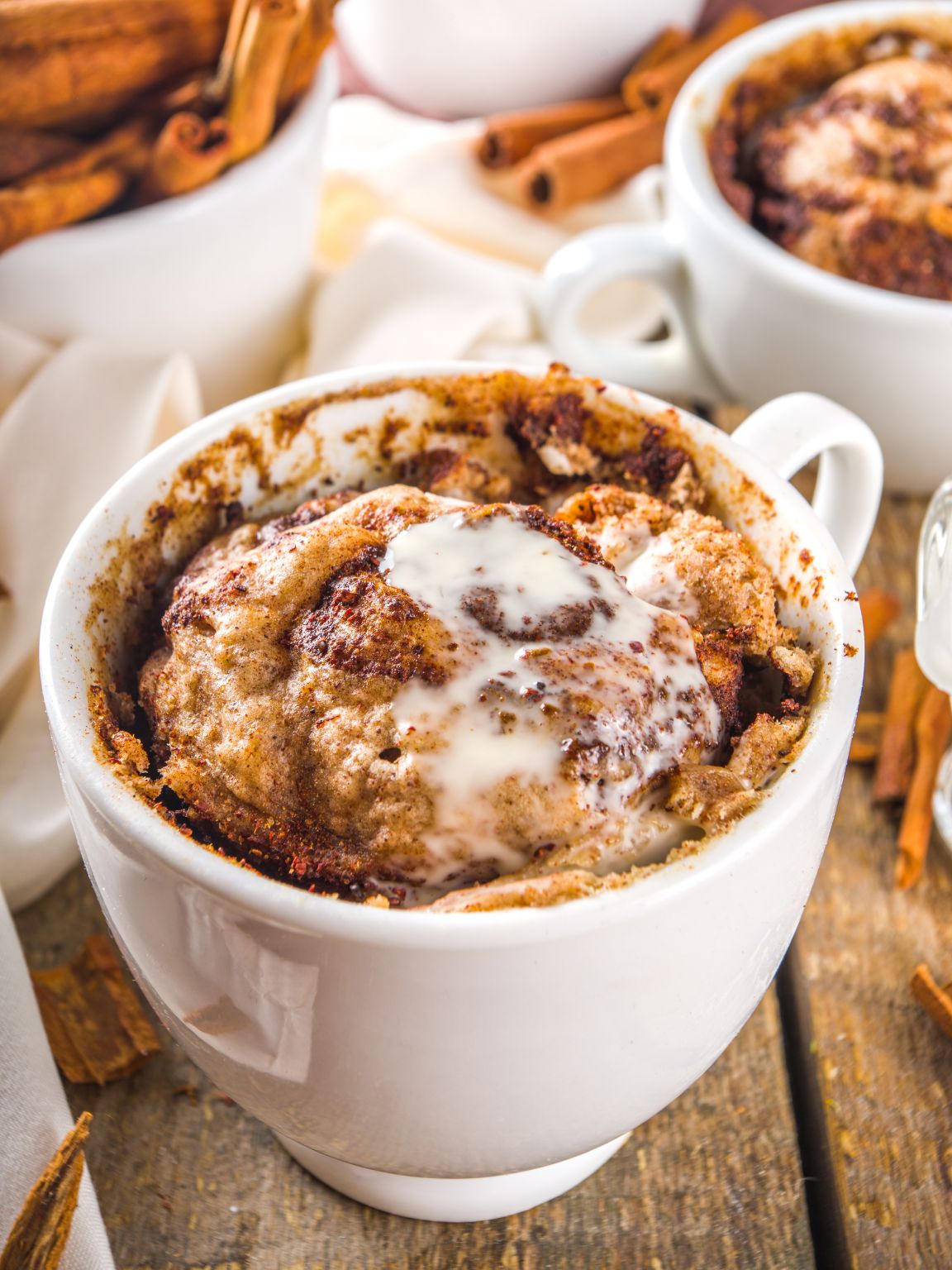 Pumpkin Dulce de Leche Mug Cake