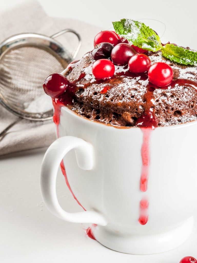 Baubles Chocolate Mug Cake