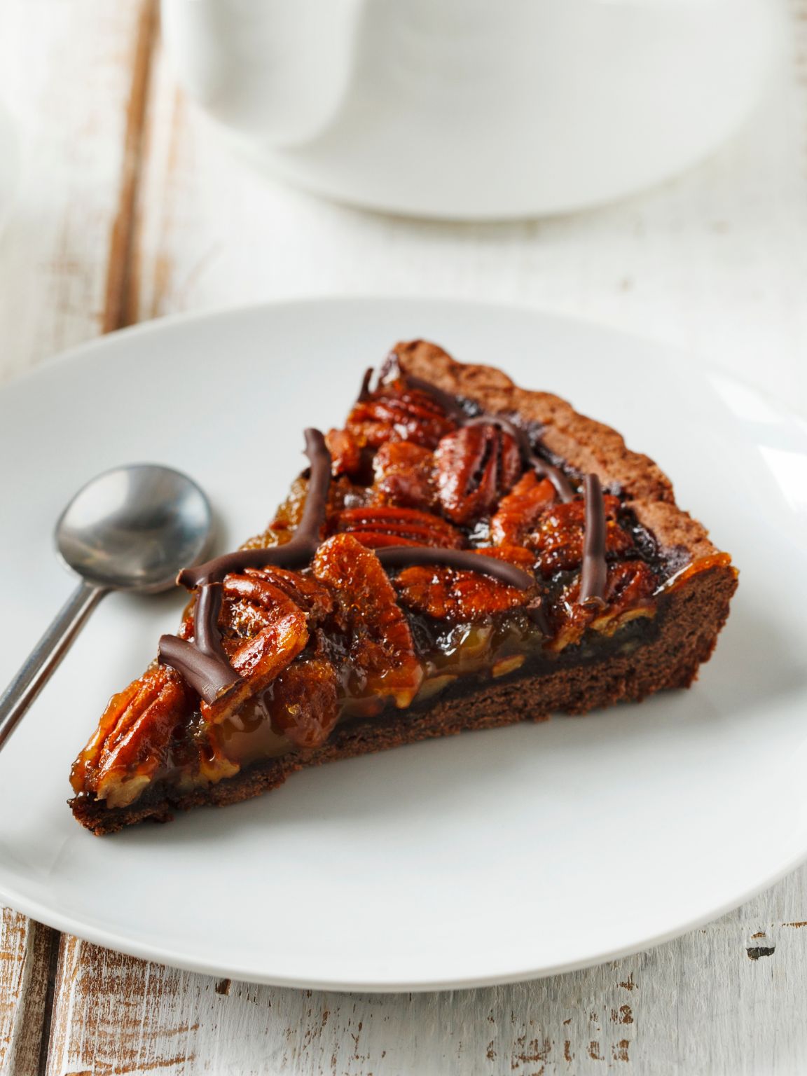 Double Chocolate Pecan Tart