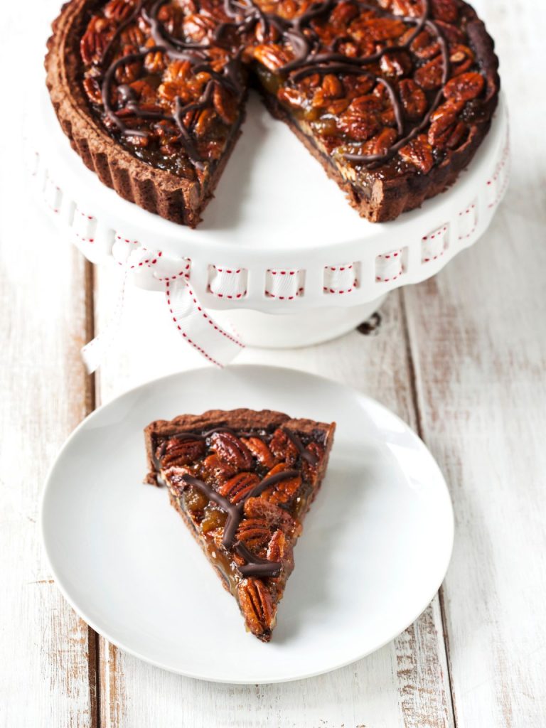 Double Chocolate Pecan Tart