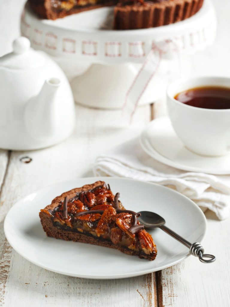 Double Chocolate Pecan Tart