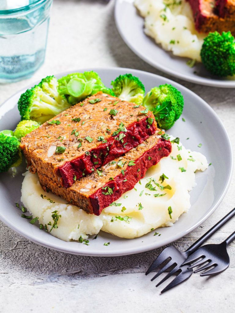 Festive Vegan Lentil Loaf