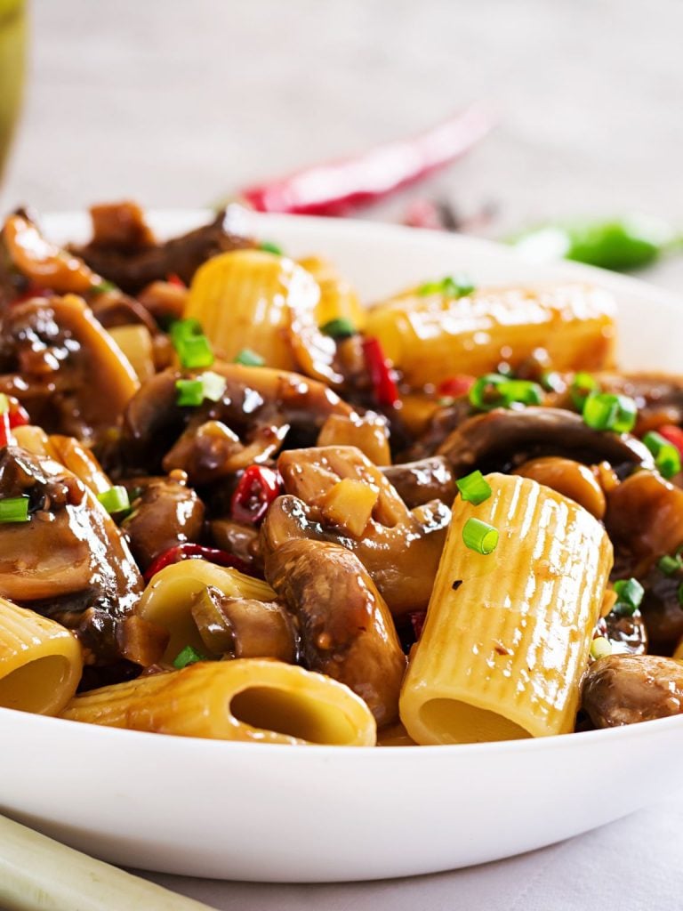 Umami Mushroom Rigatoni