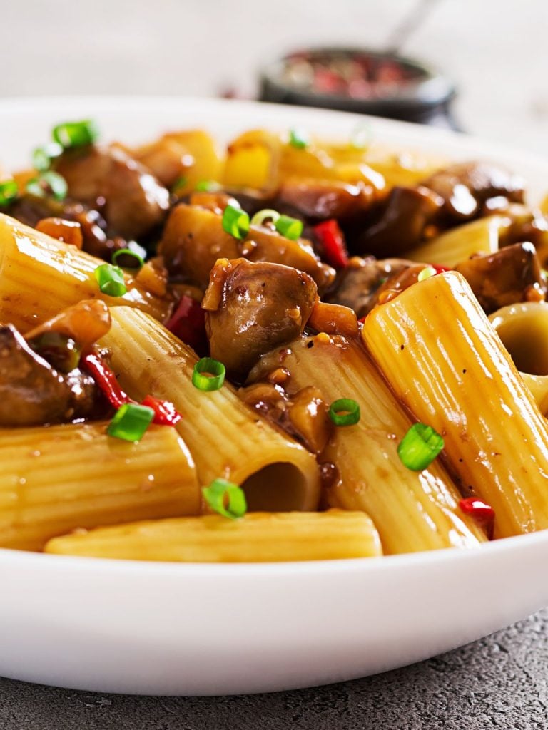 Umami Mushroom Rigatoni