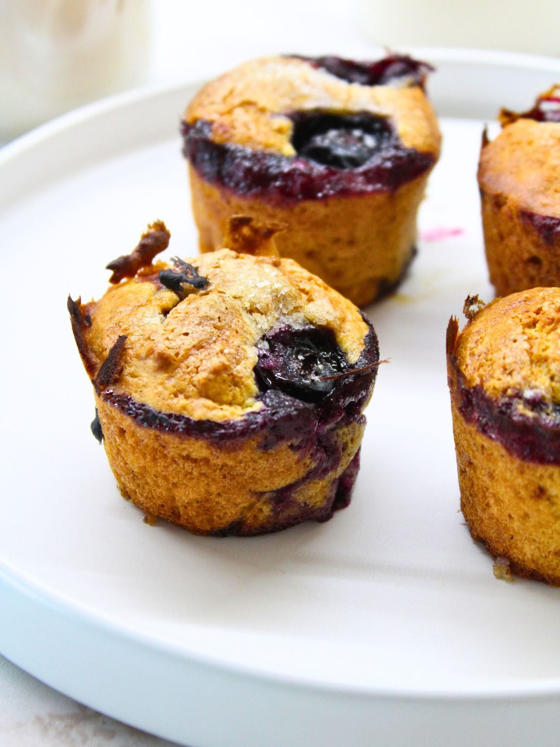 3-Ingredient Blueberry Muffins