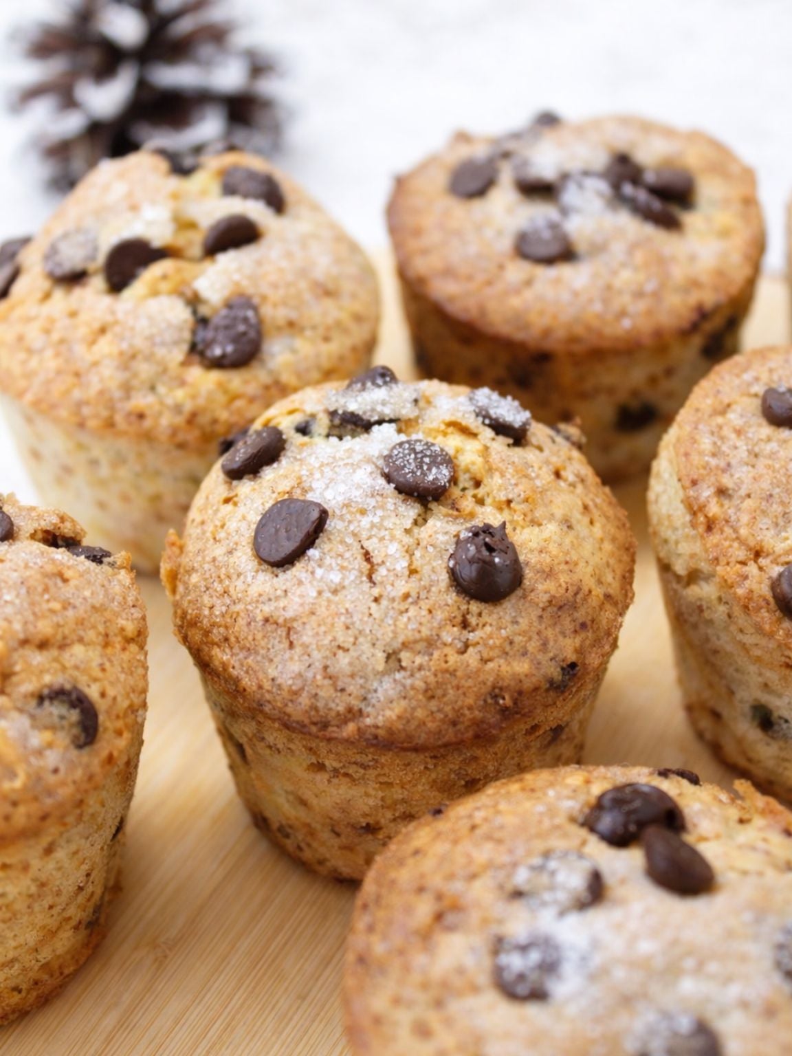 3-Ingredient Chocolate Chip Muffins (New)