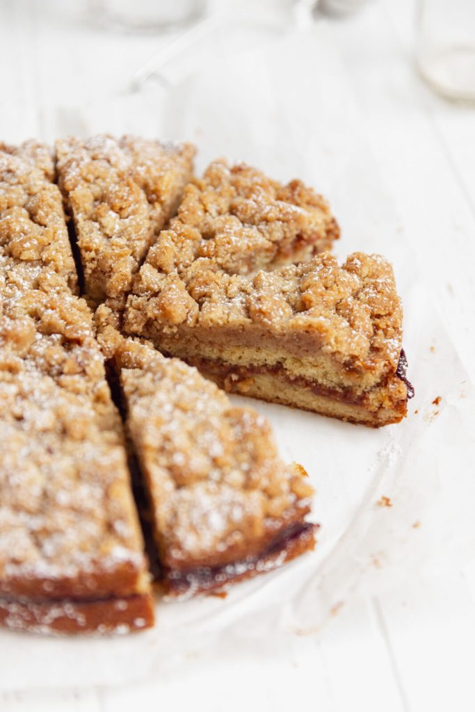 Apple Butter Crumb Cake