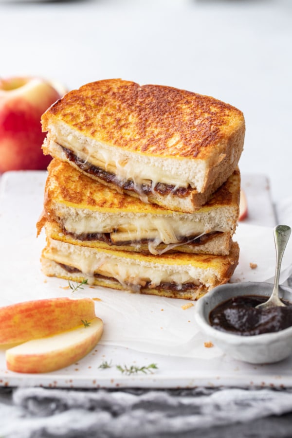 Apple Butter Grilled Cheese