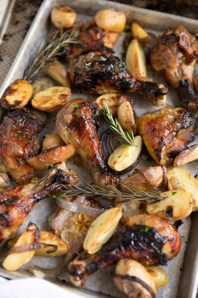 Apple Butter Roasted Chicken
