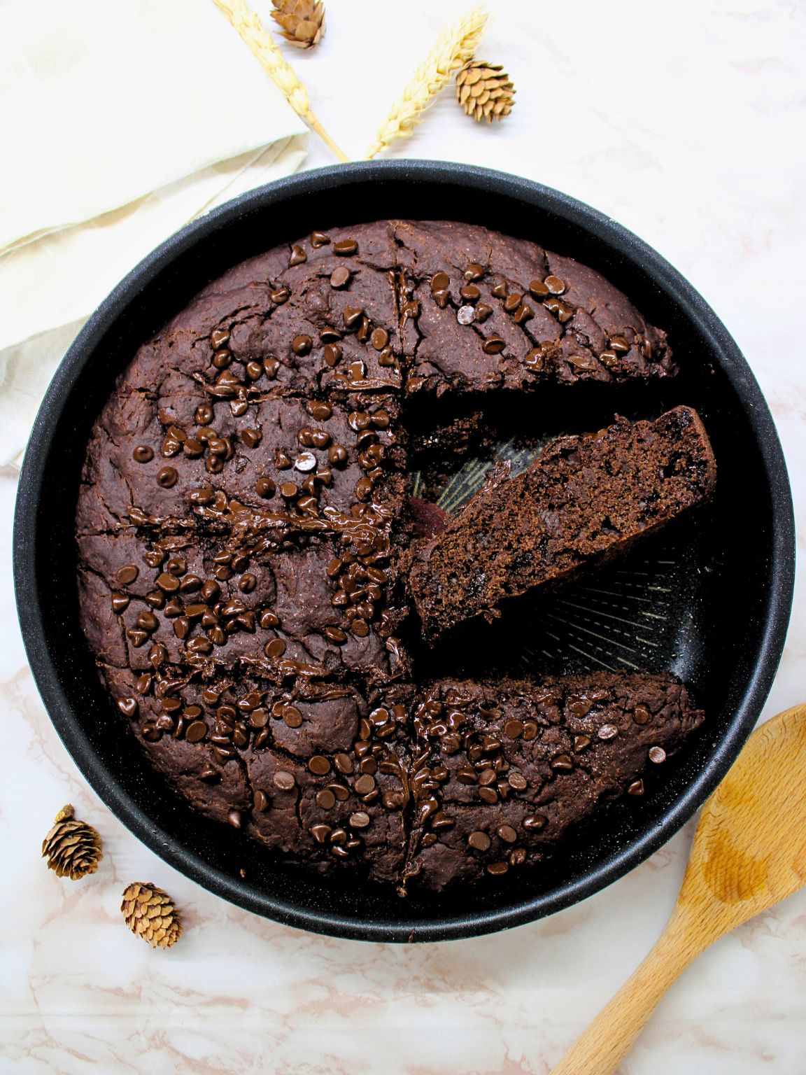 Easy Chocolate Focaccia