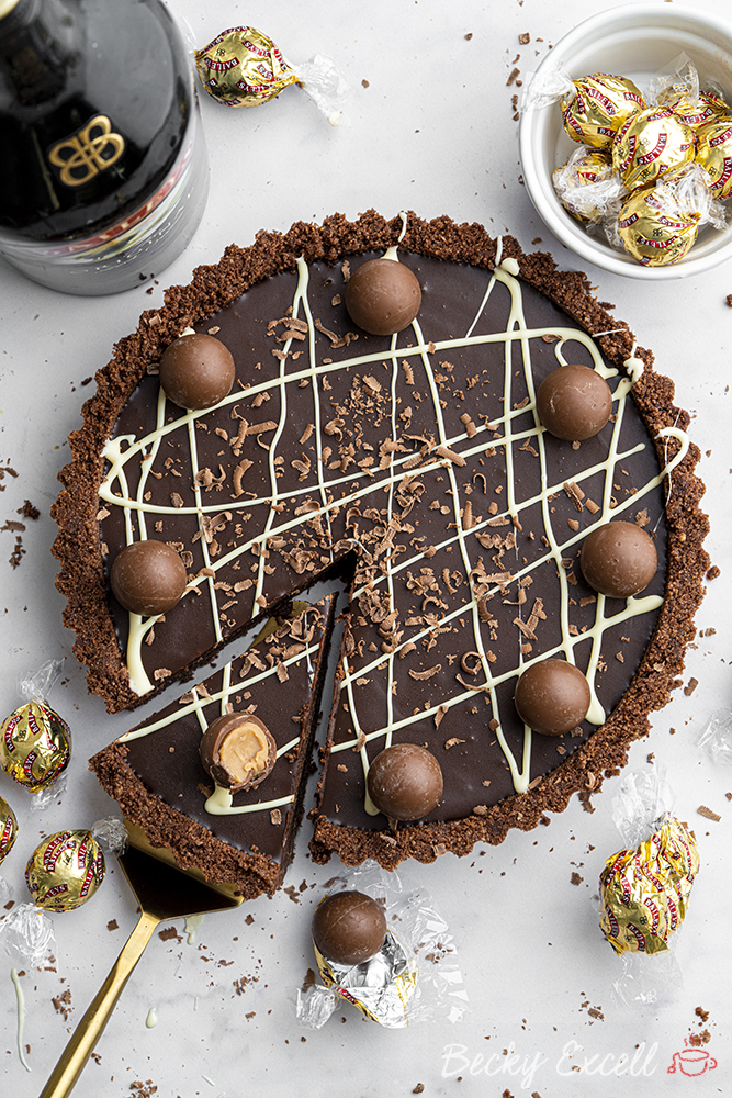 Gluten-Free Baileys No-Bake Tart