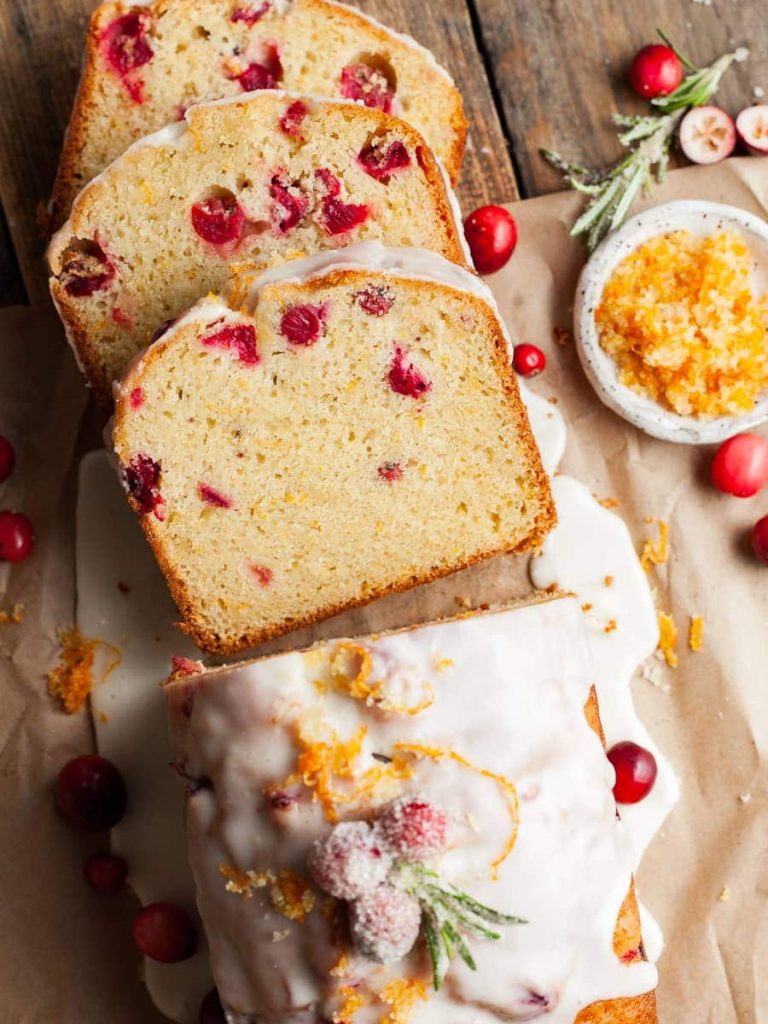 Gluten-Free Cranberry Orange Bread