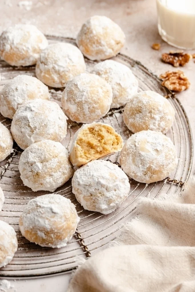 Grain Free Snowball Cookies
