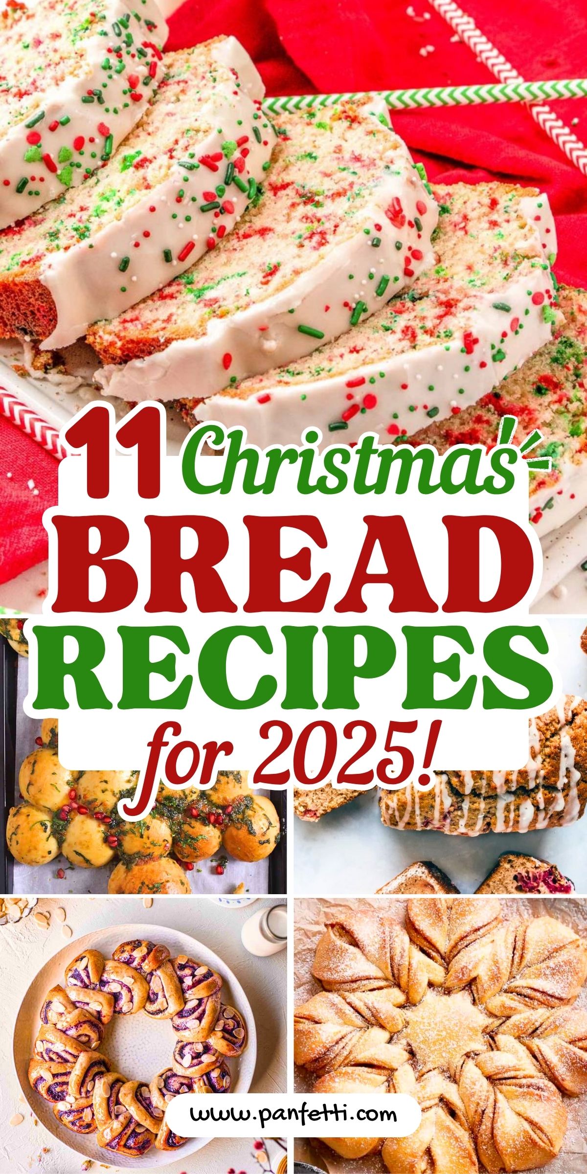 Homemade Bread Recipes for a Cozy Christmas Pin