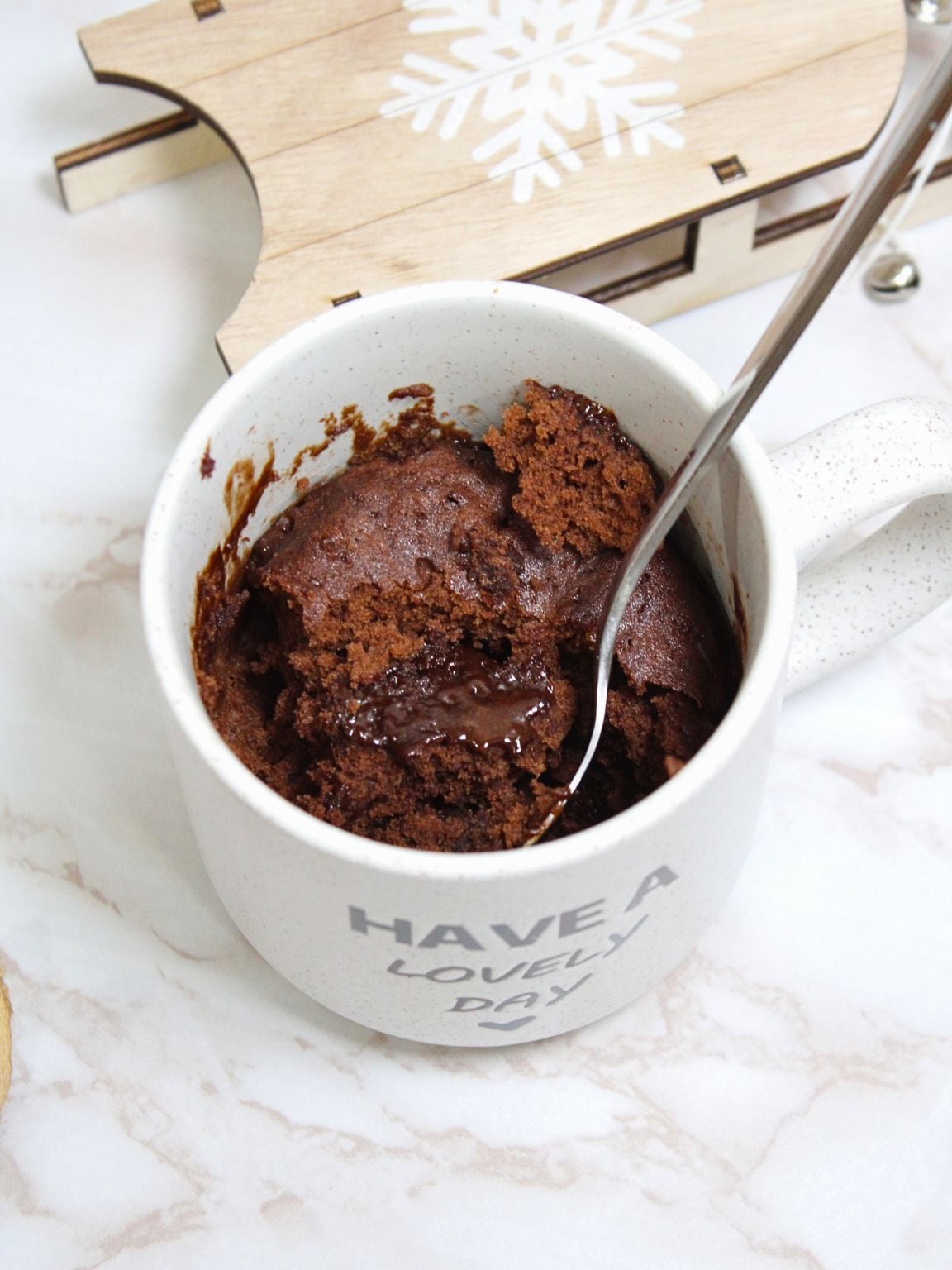 Honey Cinnamon Mug Brownie