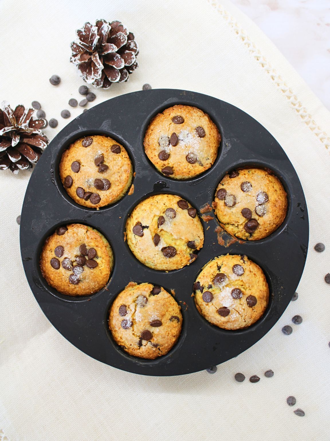 How to Make 3-Ingredient Chocolate Chip Muffins