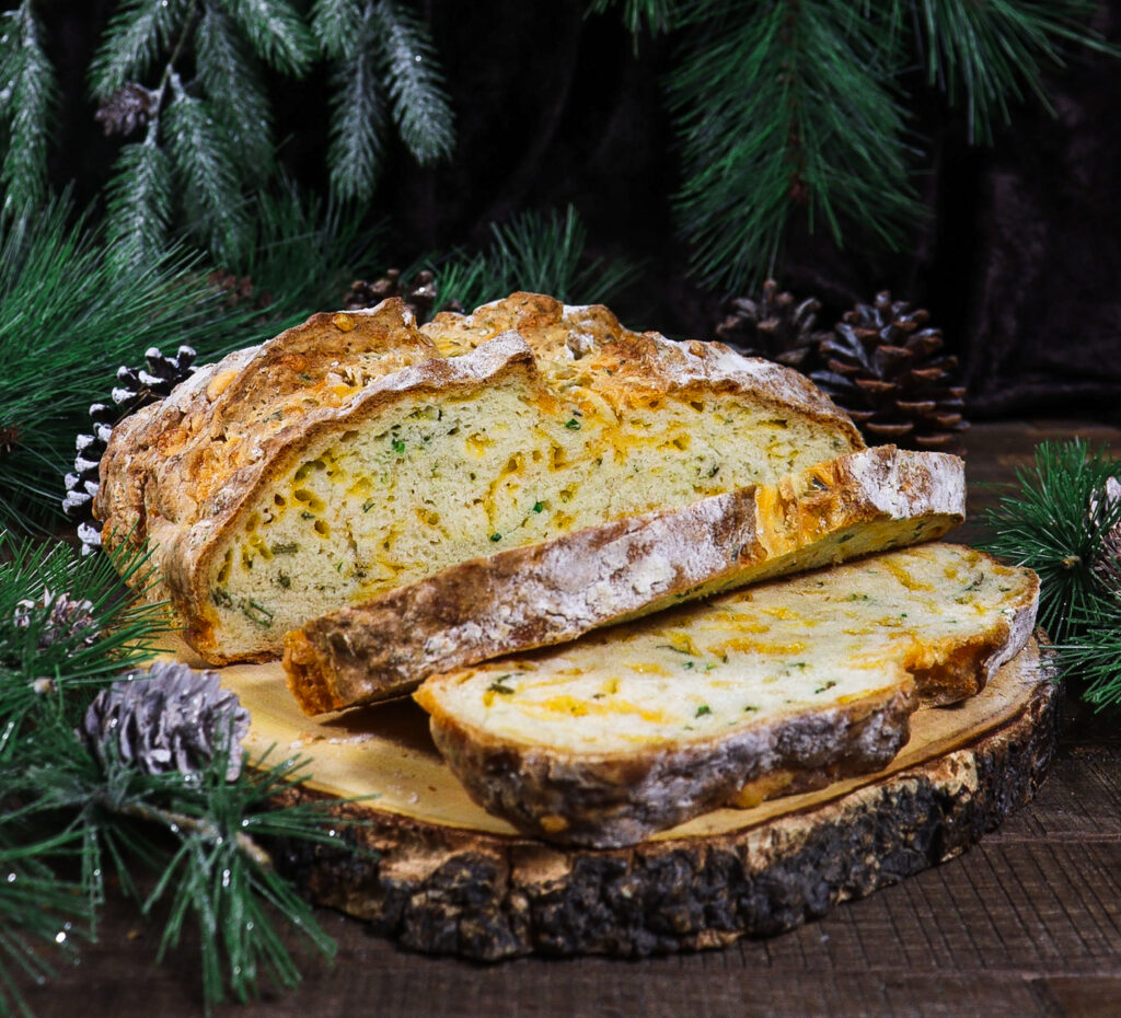 Cheddar and Herb Soda Bread