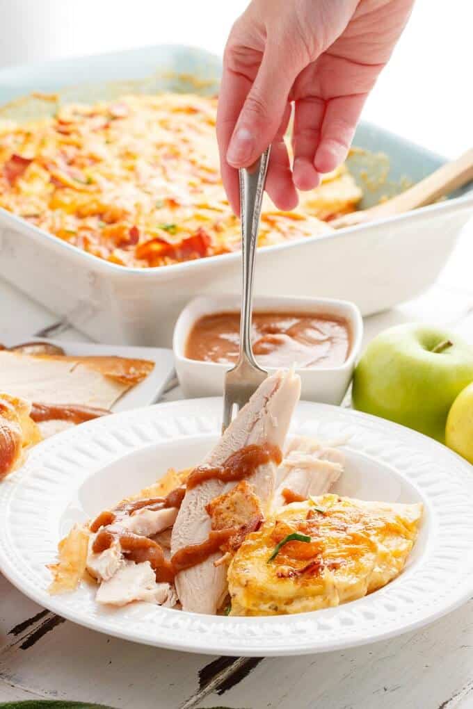 Roasted Apple Butter Turkey