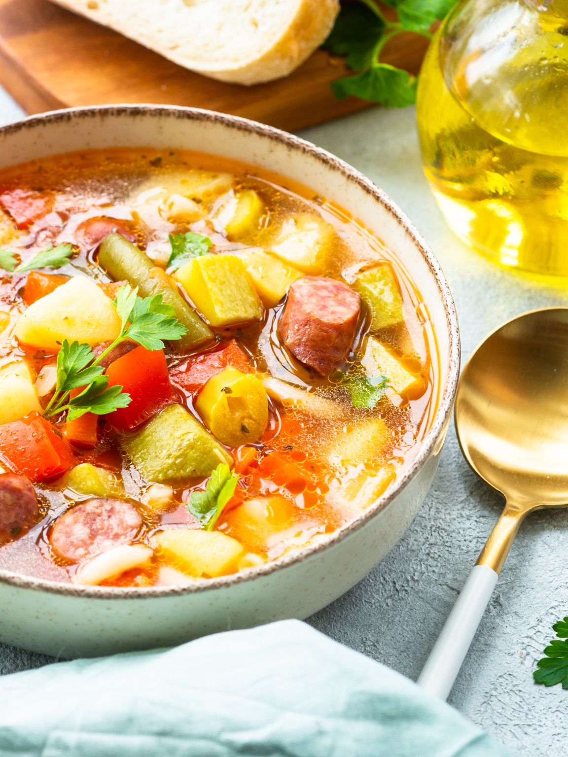 Sausage Vegetable Soup