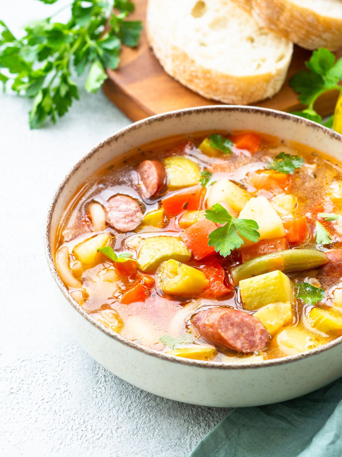 Sausage Vegetable Soup