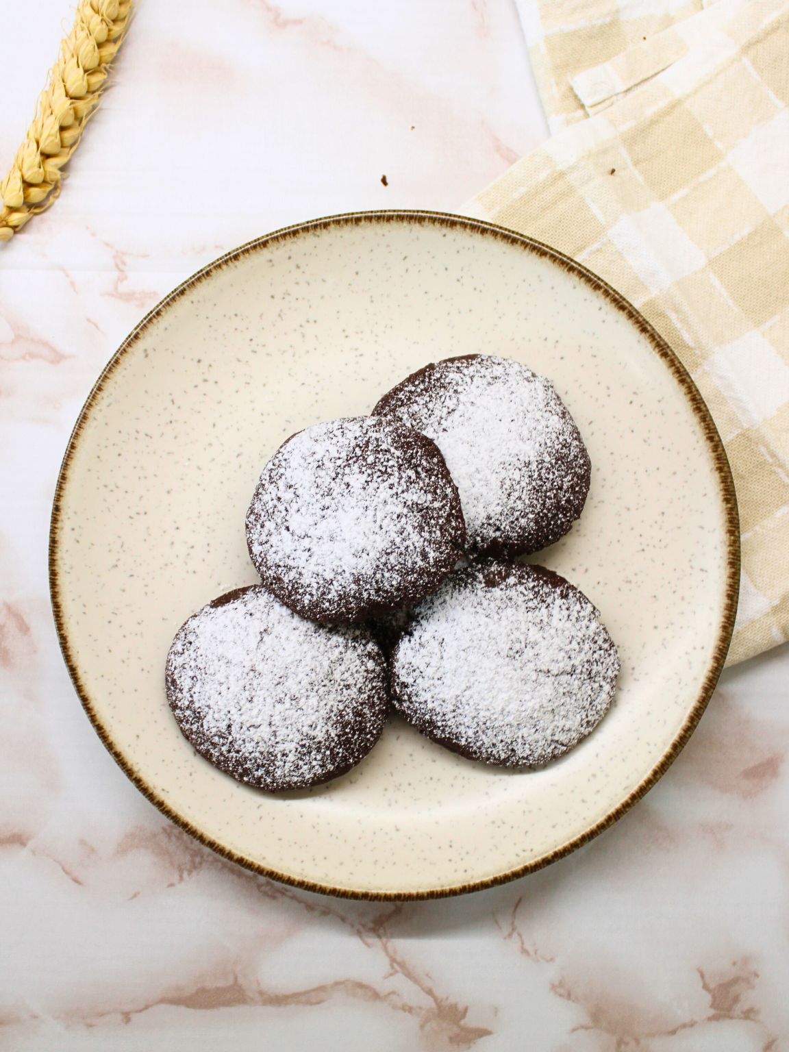 Soft Chocolate Cake Cookies