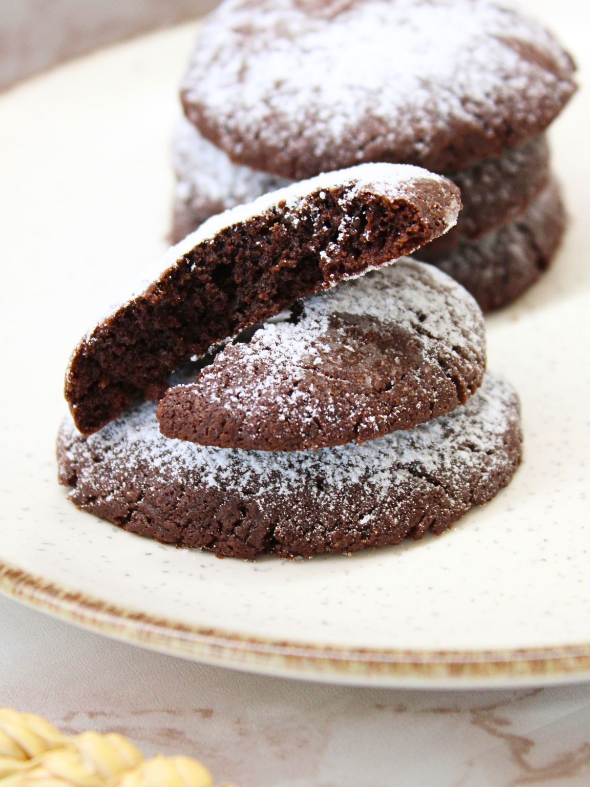 Soft Chocolate Cake Cookies
