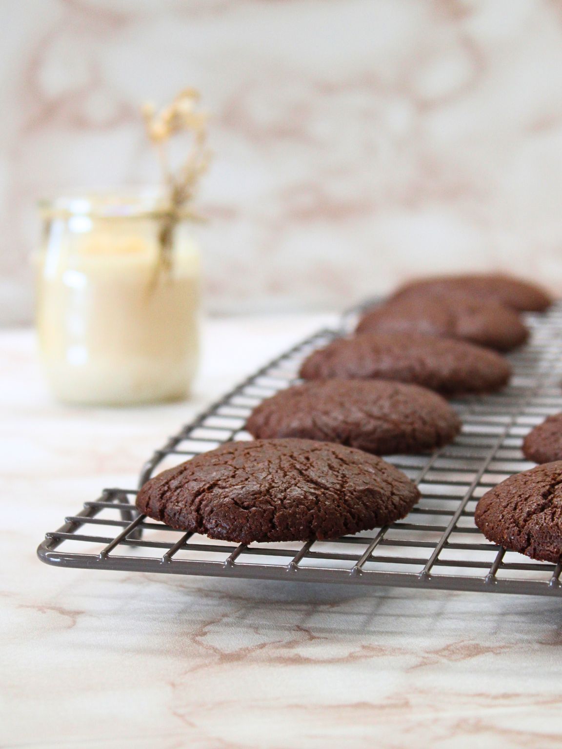 Soft Chocolate Cake Cookies
