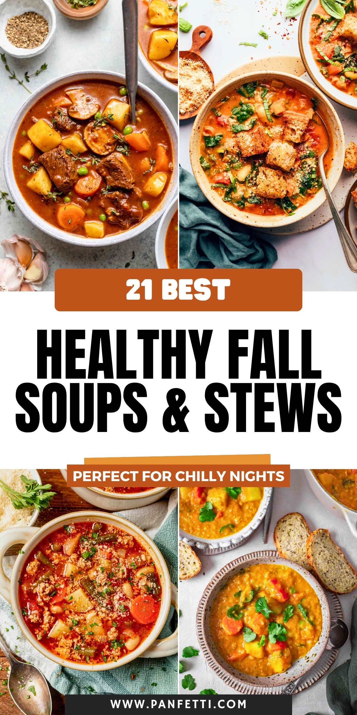 21 Healthy Fall Soups & Stews